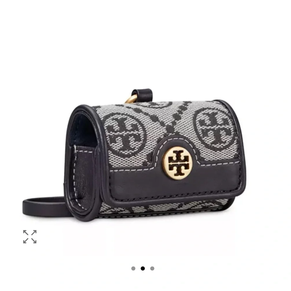 Tory Burch T Monogram Jacquard Airpods Case
